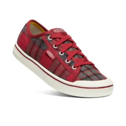 Cheap Elsa V Sneaker Pour Femme | Red Plaid/Red Dahlia Femme Chaussures