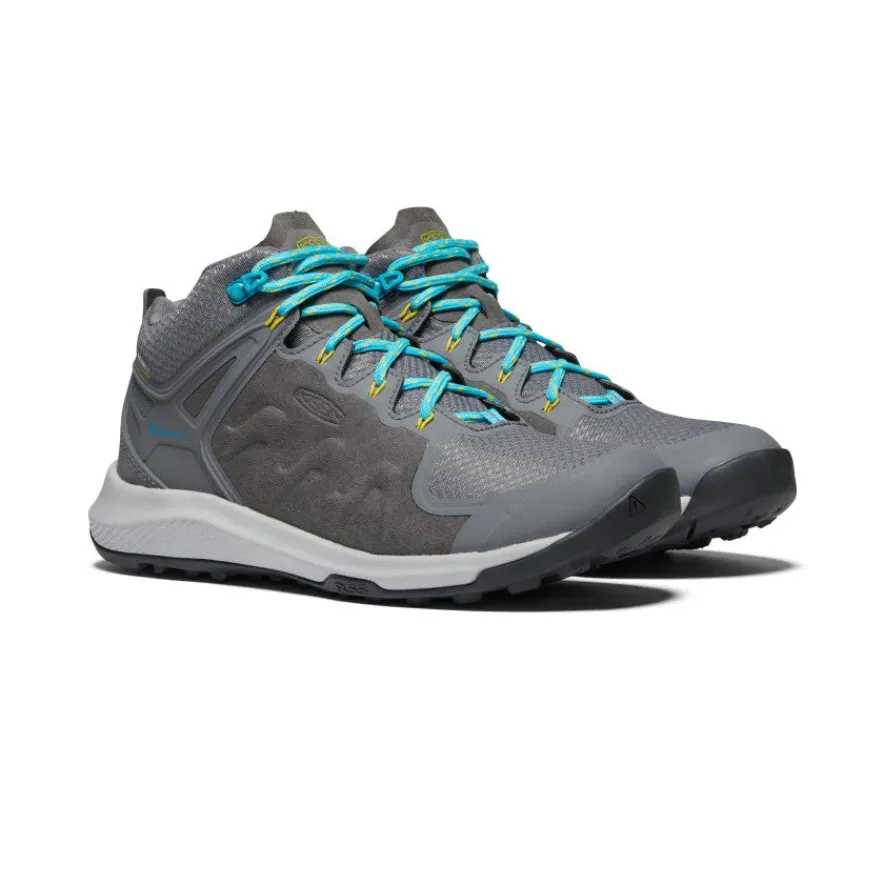 Online Explore Waterproof Boot Pour Femme | STEEL GREY/BRIGHT TURQUOISE Femme Imperméable À L'eau|Bottes