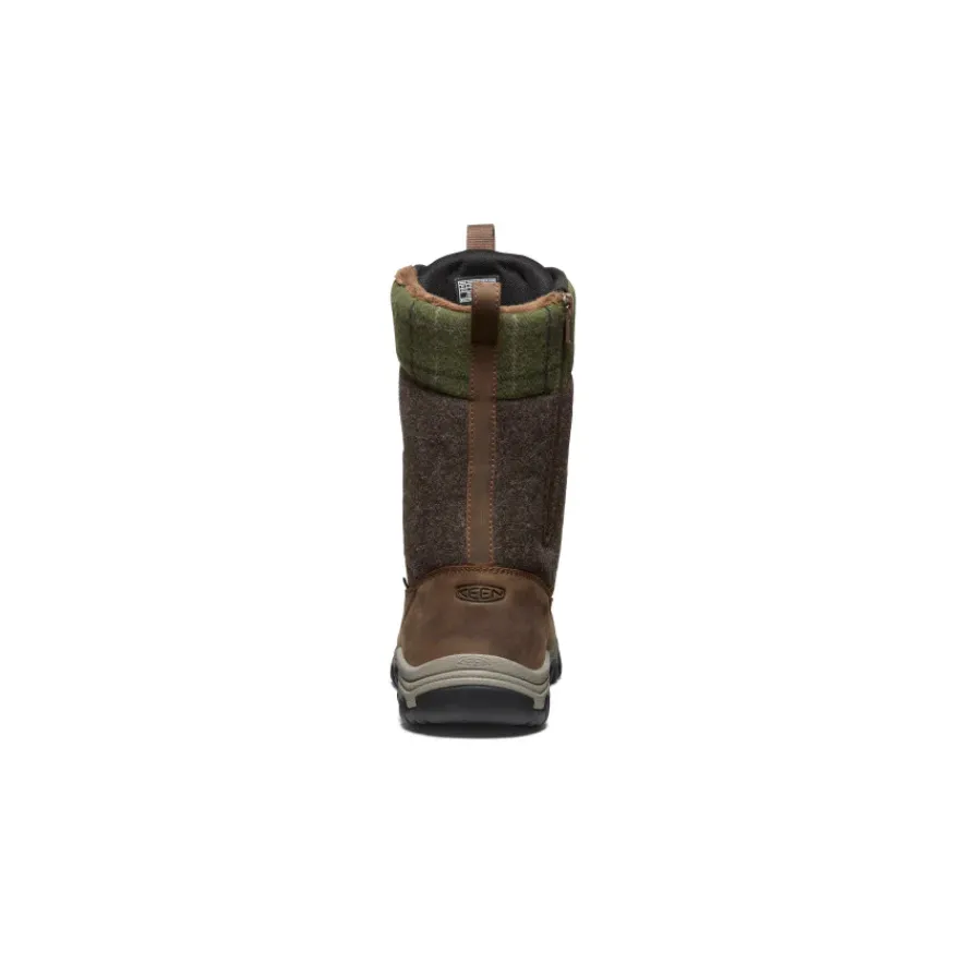 Hot Greta Tall Waterproof Boot Pour Femme | Dark Earth/Green Plaid Femme Imperméable À L'eau|Bottes