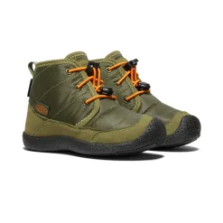 New Howser II Waterproof Chukka Pour Enfants  |  Capulet Olive/Russet Orange Enfant Bottes