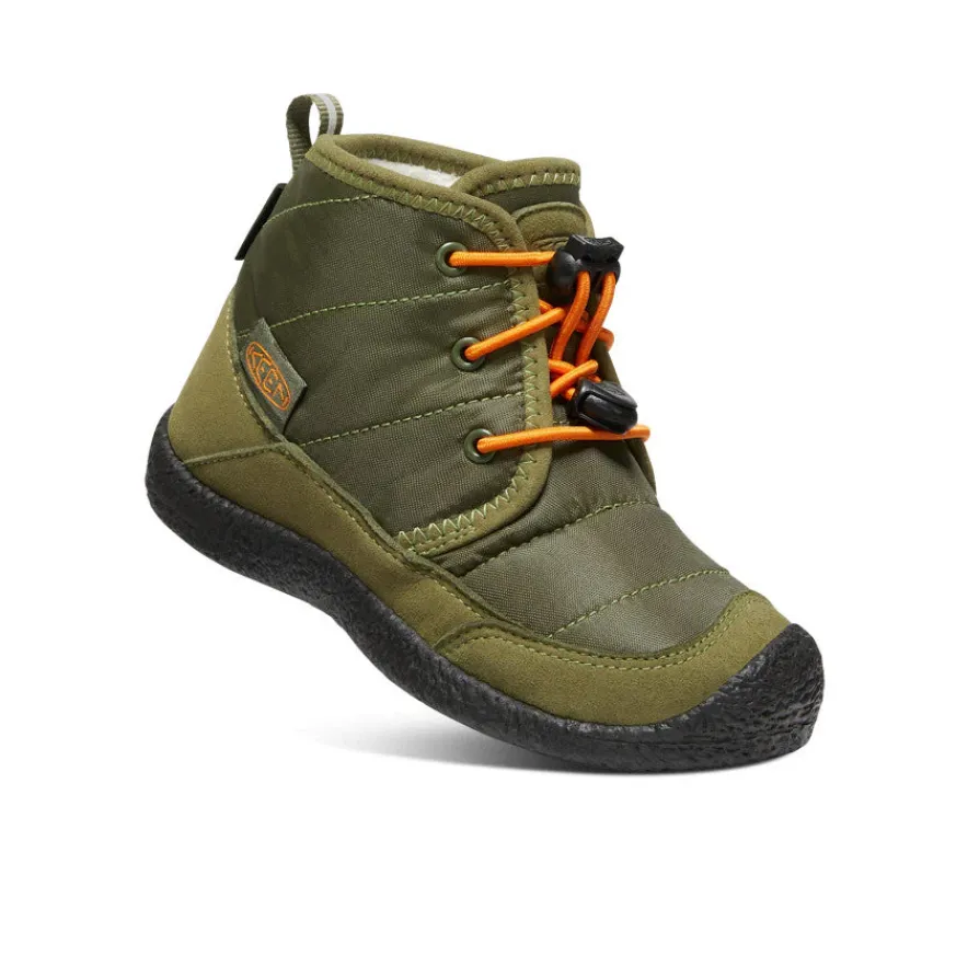 New Howser II Waterproof Chukka Pour Enfants | Capulet Olive/Russet Orange Enfant Bottes