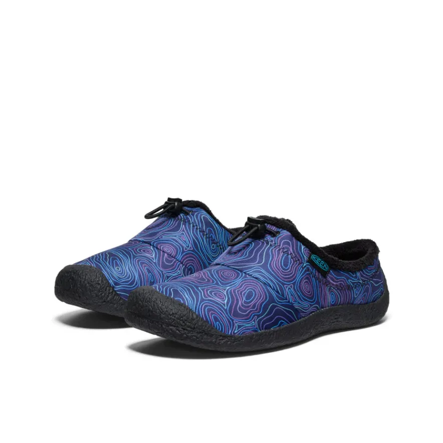 Discount Howser III Slide Pour Femme | Black/Blue Atoll Femme Chaussures À Enfiler
