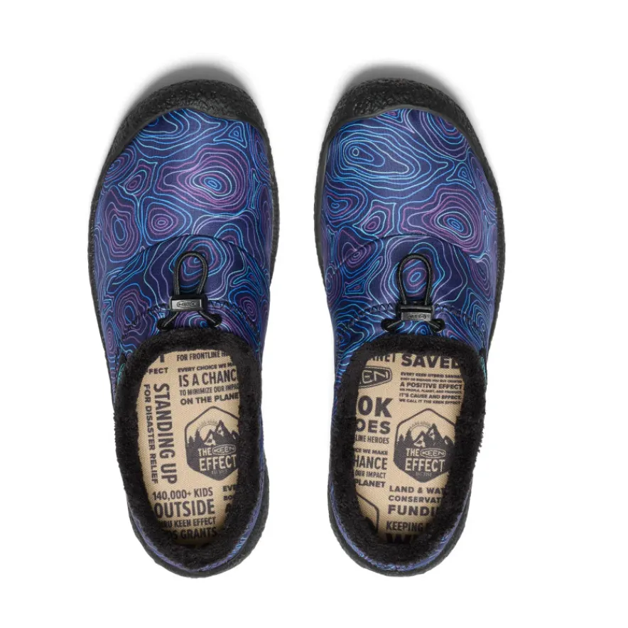 Discount Howser III Slide Pour Femme | Black/Blue Atoll Femme Chaussures À Enfiler
