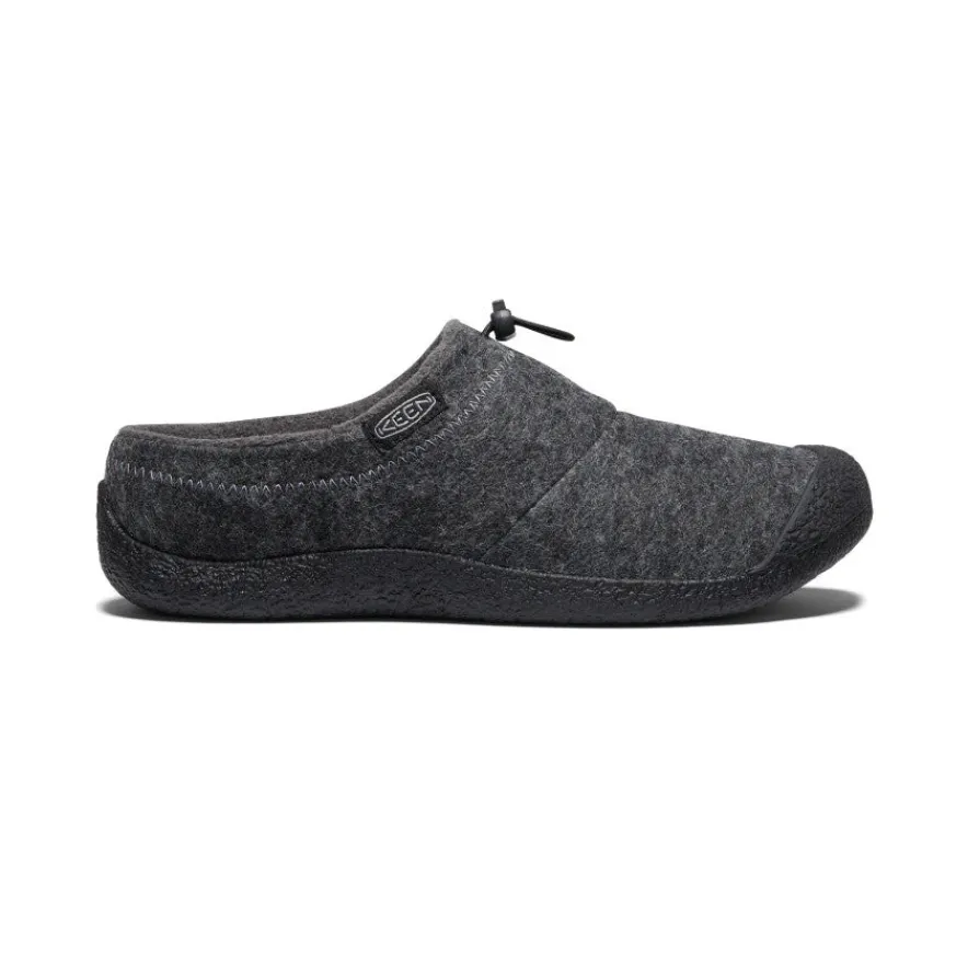 Outlet Howser III Slide Pour Homme | Charcoal Grey Felt/Black Homme Chaussures À Enfiler