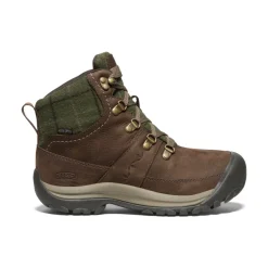 Hot Kaci III Winter Waterproof Boot Pour Femme | Dark Earth/Green Plaid Femme Imperméable À L'eau|Bottes