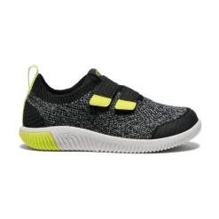 Flash Sale KNX Knit Double Strap Pour Enfants | Black/Evening Primrose Enfant Chaussures