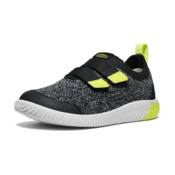 Flash Sale KNX Knit Double Strap Pour Enfants | Black/Evening Primrose Enfant Chaussures