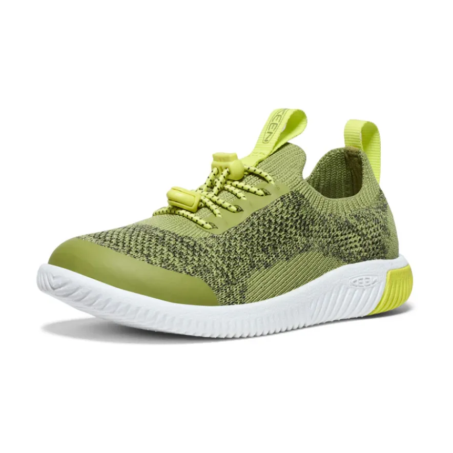 Fashion KNX Knit Sneaker Pour Enfants | Iguana/Evening Primrose Enfant Chaussures