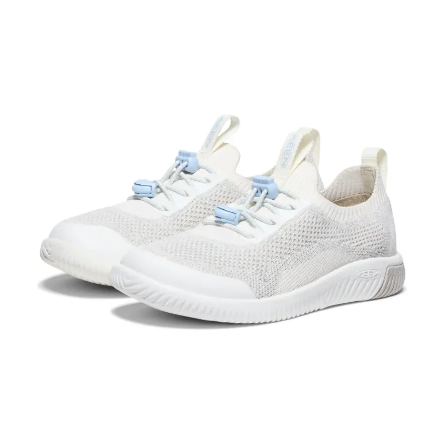 New KNX Knit Sneaker Pour Enfants | Star White/Skyway Enfant Chaussures