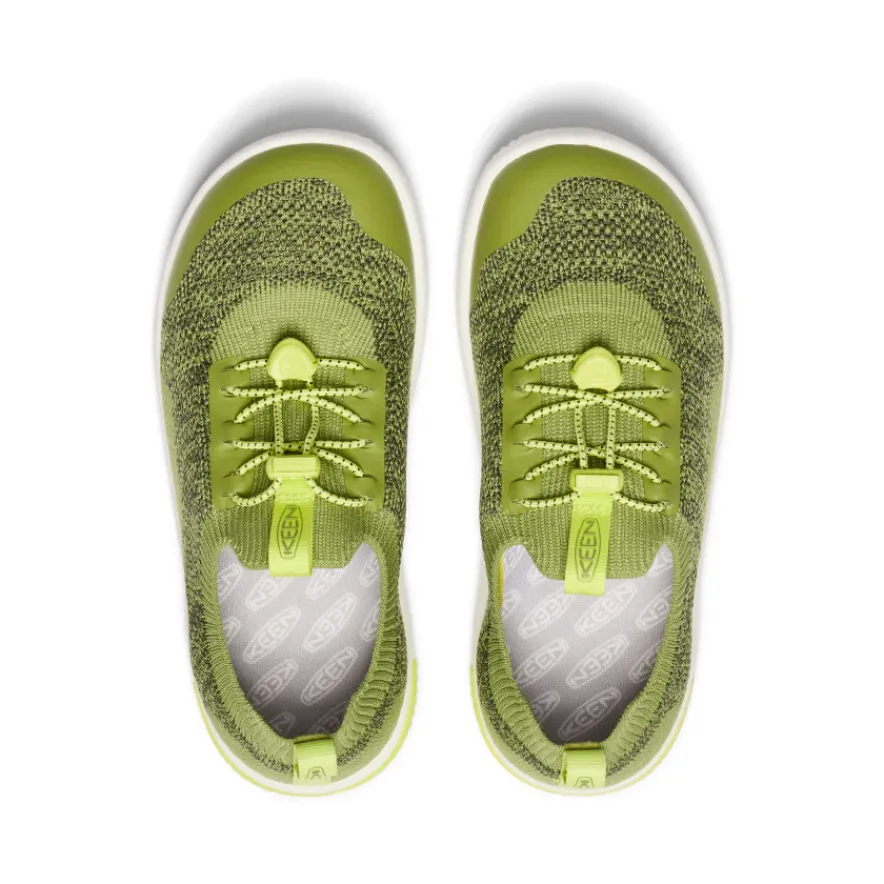 Clearance KNX Knit Sneaker Pour Jeunes | Iguana/Evening Primrose Enfant Chaussures