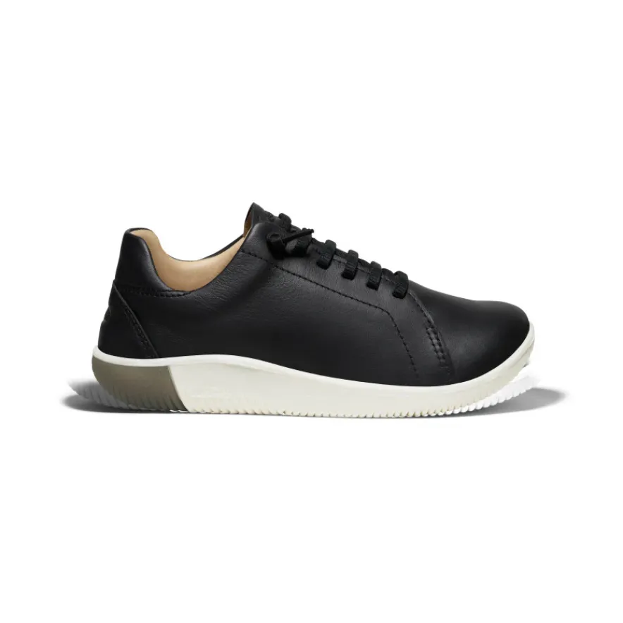 Online KNX Leather Sneaker | Black/Star White Femme Chaussures