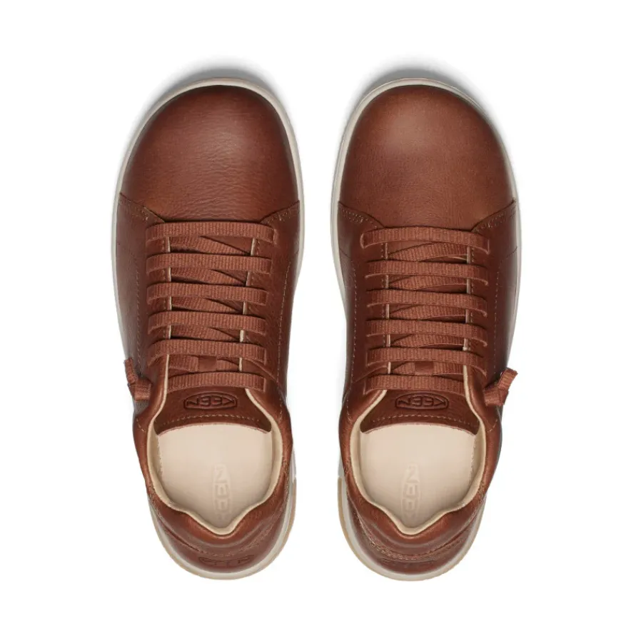 Discount KNX Leather Sneaker Pour Homme | Tortoise Shell/Plaza Taupe Homme Chaussures