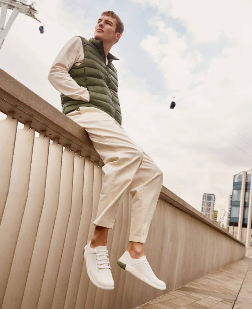 Discount KNX Leather Sneaker Pour Homme | Star White/Star White Homme Chaussures