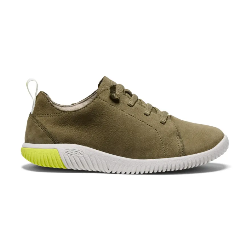 Cheap KNX Leather Sneaker Pour Jeunes | Martini Olive/Evening Primrose Enfant Chaussures