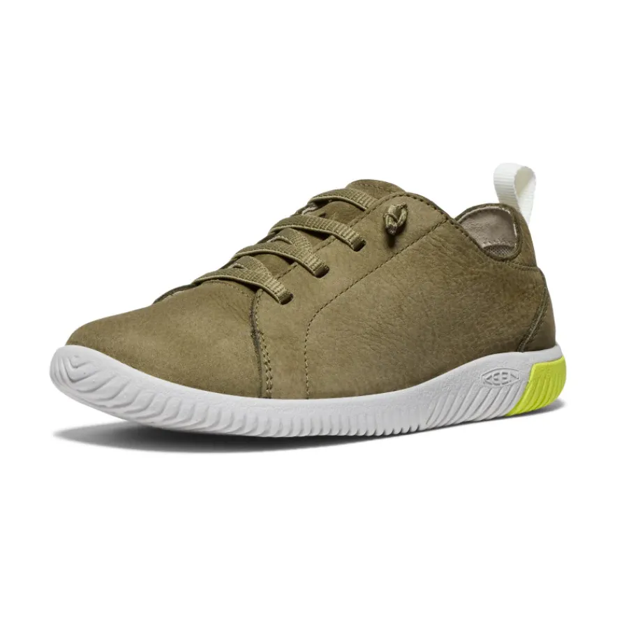 Cheap KNX Leather Sneaker Pour Jeunes | Martini Olive/Evening Primrose Enfant Chaussures