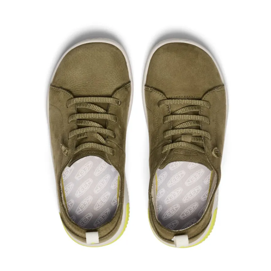 Cheap KNX Leather Sneaker Pour Jeunes | Martini Olive/Evening Primrose Enfant Chaussures