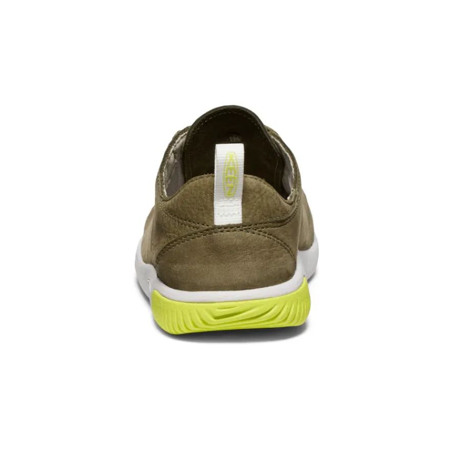 Cheap KNX Leather Sneaker Pour Jeunes | Martini Olive/Evening Primrose Enfant Chaussures