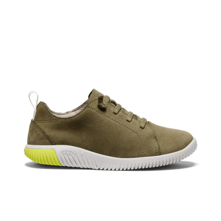 Cheap KNX Leather Sneaker Pour Jeunes | Martini Olive/Evening Primrose Enfant Chaussures