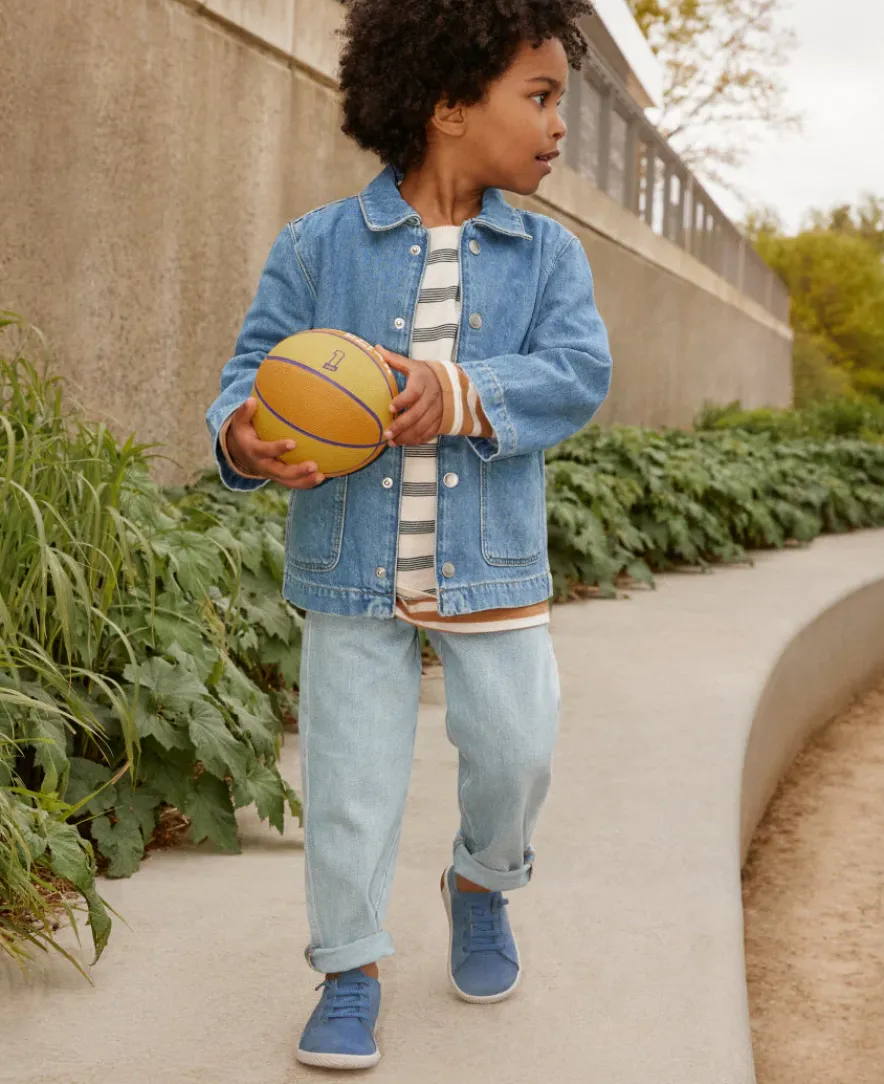 Cheap KNX Leather Sneaker Pour Jeunes | Martini Olive/Evening Primrose Enfant Chaussures