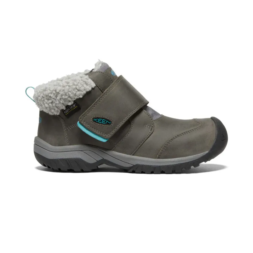 Best Kootenay IV Waterproof Boot Pour Jeunes | Steel Grey/Porcelain Enfant Bottes