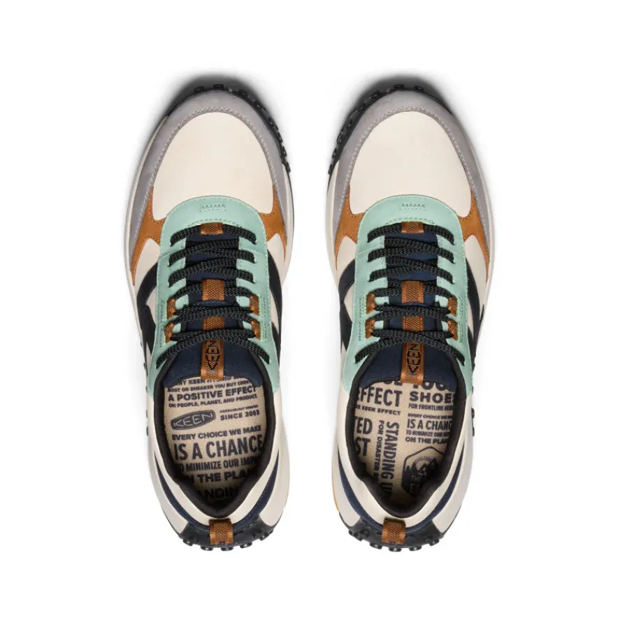 Sale KS86 Leather Sneaker Pour Homme | Granite Green/Curry Homme Chaussures