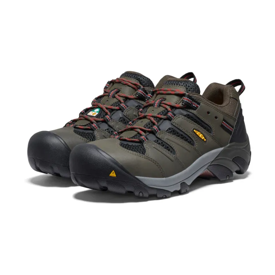 Outlet Men's CSA Lansing (Steel Toe) | Black Olive/Burnt Henna Homme Bottes Et Chaussures De Travail|Chaussures