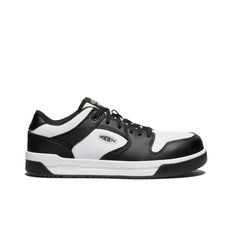 Fashion Men's CSA Overton Work Shoe (Carbon-Fiber Toe) | Star White/Black Homme Bottes Et Chaussures De Travail|Chaussures