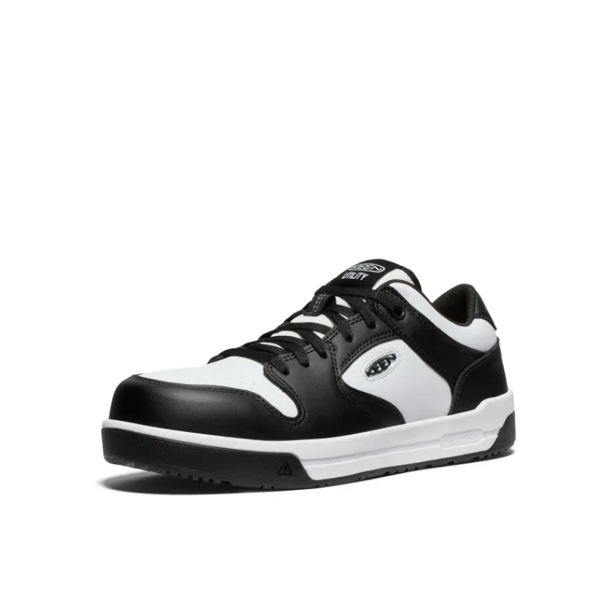 Fashion Men's CSA Overton Work Shoe (Carbon-Fiber Toe) | Star White/Black Homme Bottes Et Chaussures De Travail|Chaussures
