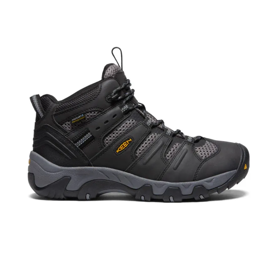 Shop Men's Koven Waterproof Boot | Black/Steel Grey Homme Imperméable À L'eau|Bottes