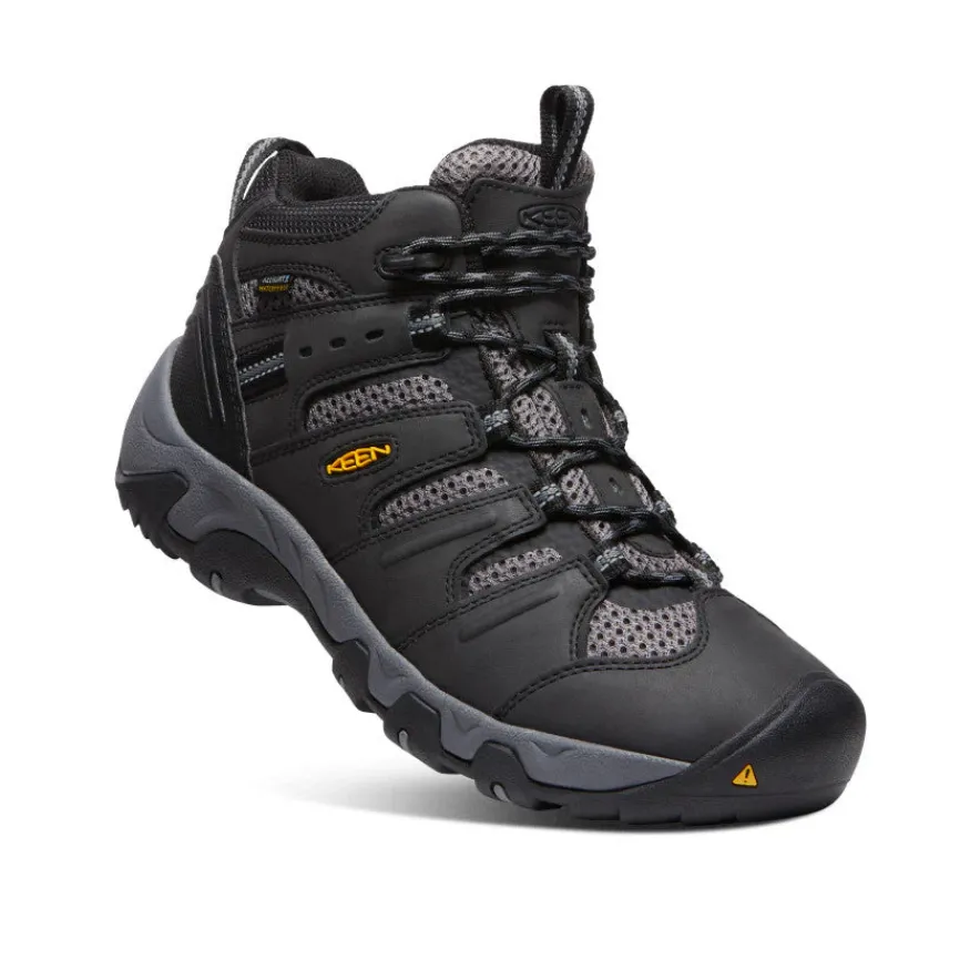 Shop Men's Koven Waterproof Boot | Black/Steel Grey Homme Imperméable À L'eau|Bottes
