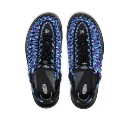 Sale Men's UNEEK Flat Cord Sneaker x Bamboo Shoots | Black/Tillandsia Purple Homme Sandales