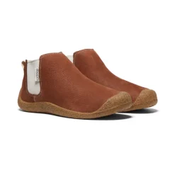 Shop Mosey Chelsea Leather Boot Pour Femme  |  Tortoise Shell/Birch Femme Bottes