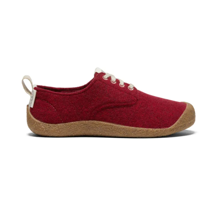 Shop Mosey Derby Shoe Pour Femme | Red Felt/Birch Femme Chaussures