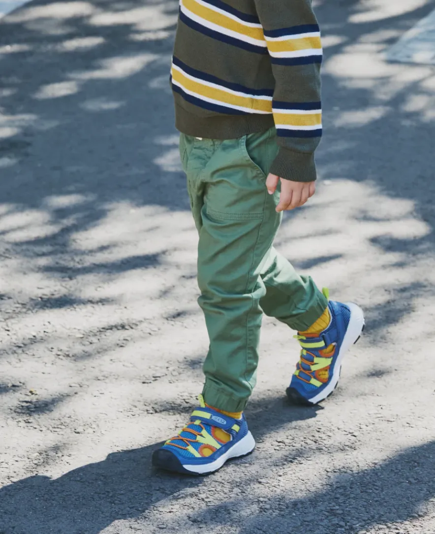 Hot Motozoa Sandal Pour Enfants | Classic Blue/Evening Primrose Enfant Sandales
