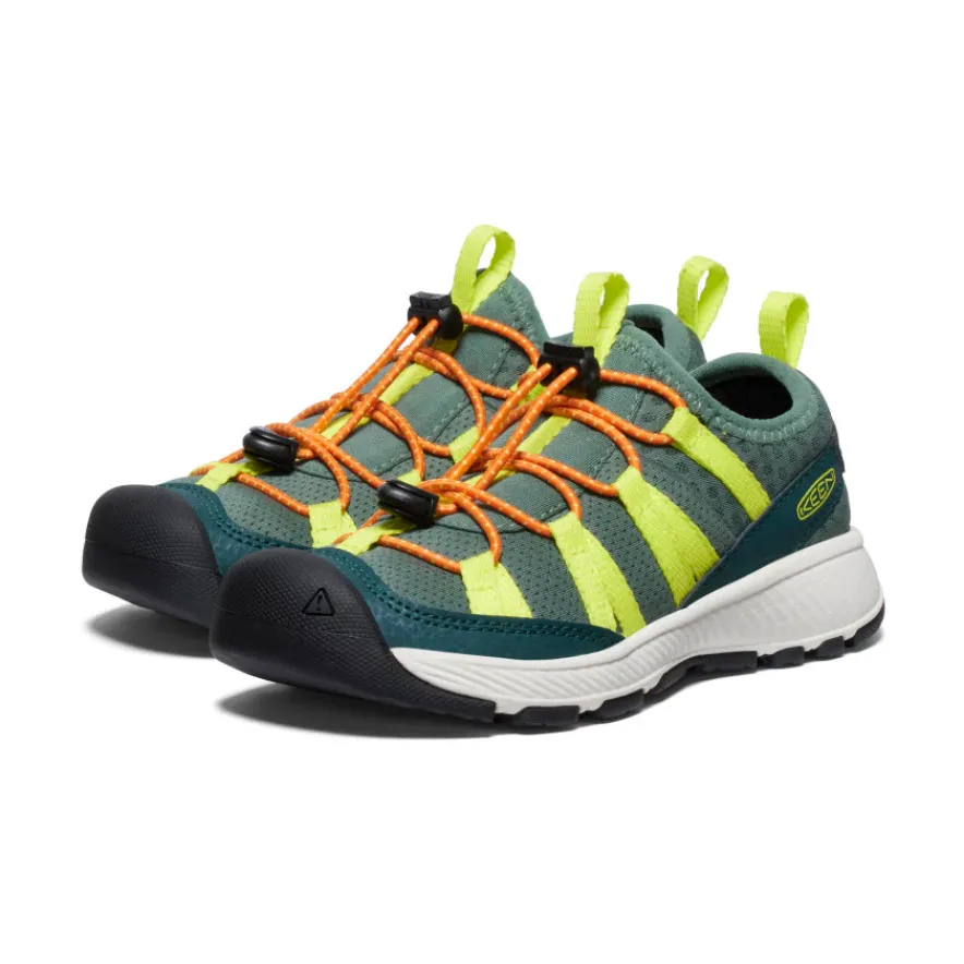Fashion Motozoa Sneaker Pour Enfants | Sea Moss/Scarlet Ibis Enfant Chaussures