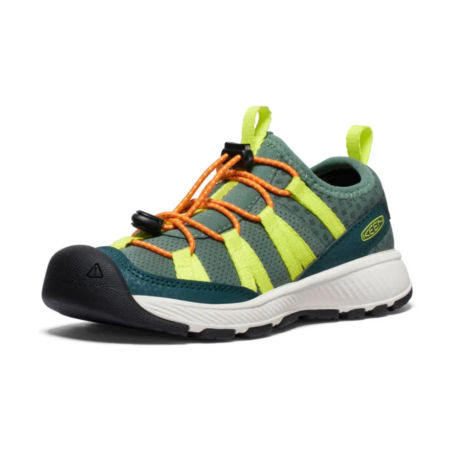 Fashion Motozoa Sneaker Pour Enfants | Sea Moss/Scarlet Ibis Enfant Chaussures