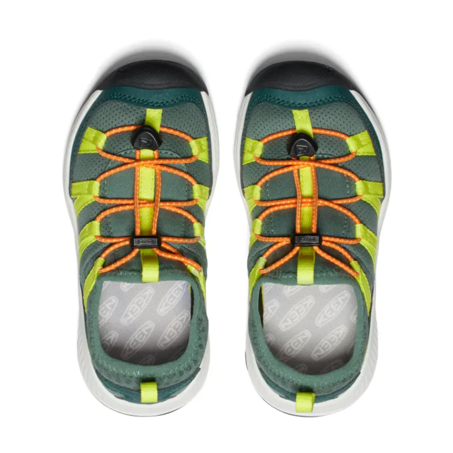 Fashion Motozoa Sneaker Pour Enfants | Sea Moss/Scarlet Ibis Enfant Chaussures