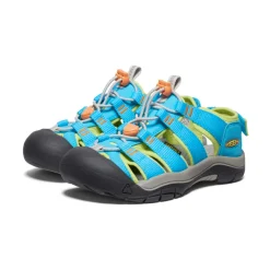 Cheap Newport Boundless Sandal Pour Jeunes  |  Blue Atoll/Daiquiri Green Enfant Sandales