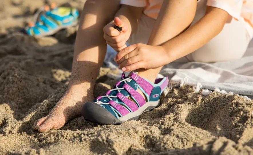 Flash Sale Newport Boundless Sandal Pour Enfants | Blue Atoll/Daiquiri Green Enfant Sandales