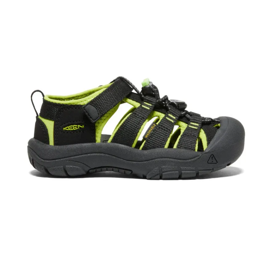 Cheap Newport H2 Pour Enfants | Black/Lime Green Enfant Sandales