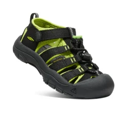 Cheap Newport H2 Pour Enfants | Black/Lime Green Enfant Sandales