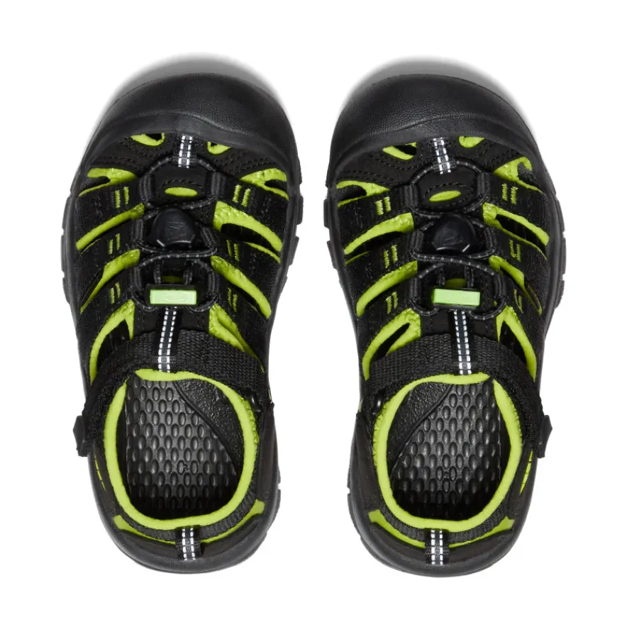Cheap Newport H2 Pour Enfants | Black/Lime Green Enfant Sandales