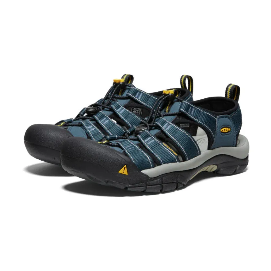 Hot Newport H2 Pour Homme | Navy/Medium Grey Homme Sandales