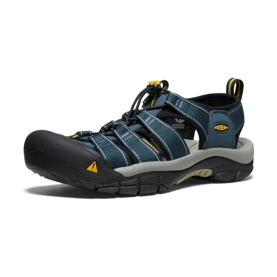 Hot Newport H2 Pour Homme | Navy/Medium Grey Homme Sandales
