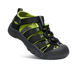 Outlet Newport H2 Pour Jeunes  |  Black/Lime Green Enfant Sandales