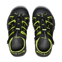 Outlet Newport H2 Pour Jeunes  |  Black/Lime Green Enfant Sandales