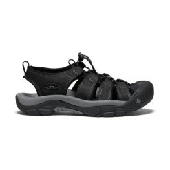Flash Sale Newport Leather Pour Homme | Black/Steel Grey Homme Sandales