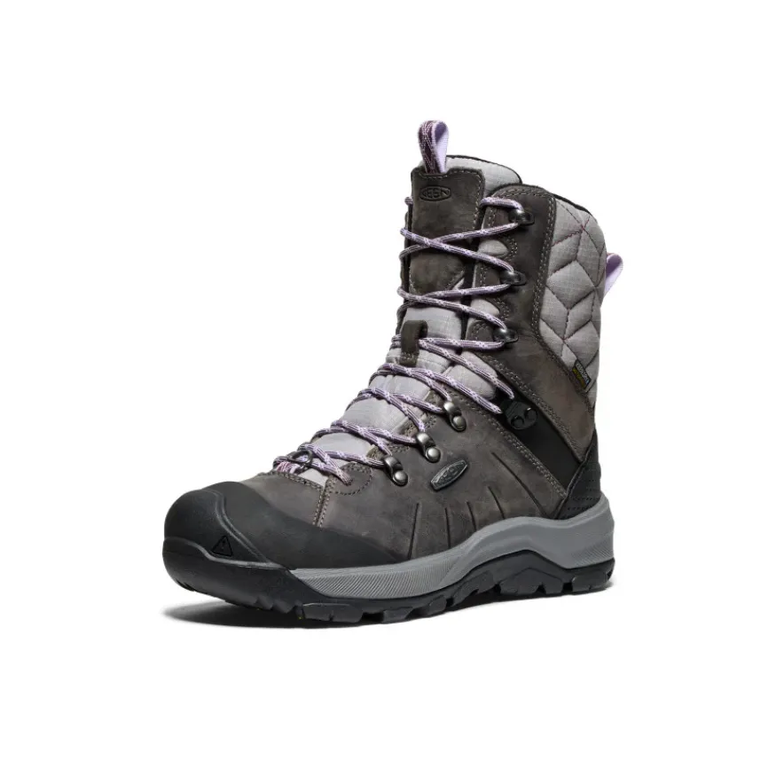 Outlet Revel IV High Polar Boot Pour Femme | Steel Grey/Orchid Petal Femme Isolé|Imperméable À L'eau