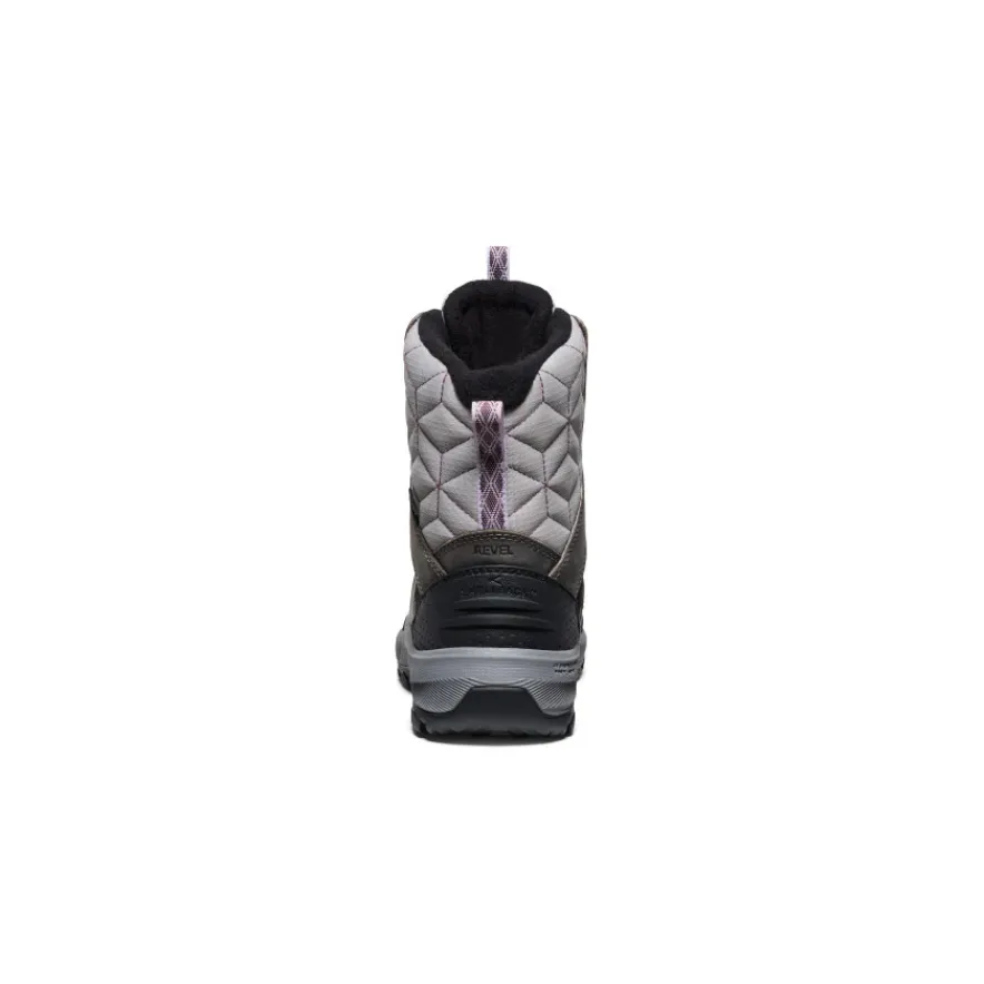 Outlet Revel IV High Polar Boot Pour Femme | Steel Grey/Orchid Petal Femme Isolé|Imperméable À L'eau