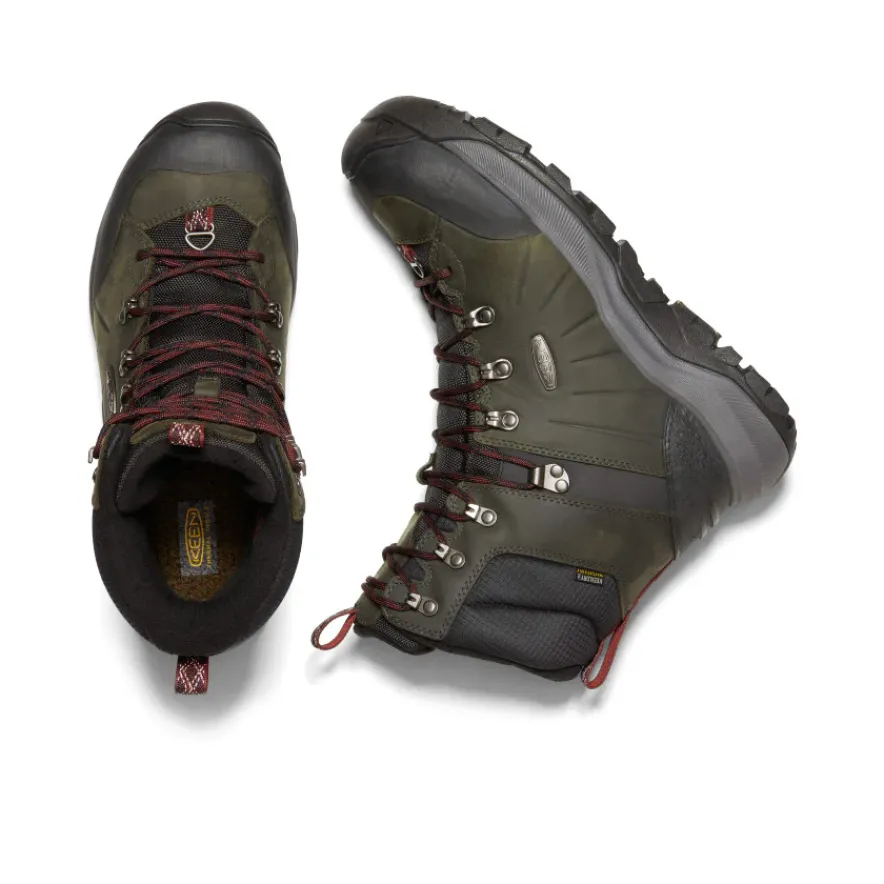 Hot Revel IV High Polar Boot Pour Homme | Magnet/Red Carpet Homme Imperméable À L'eau|Bottes